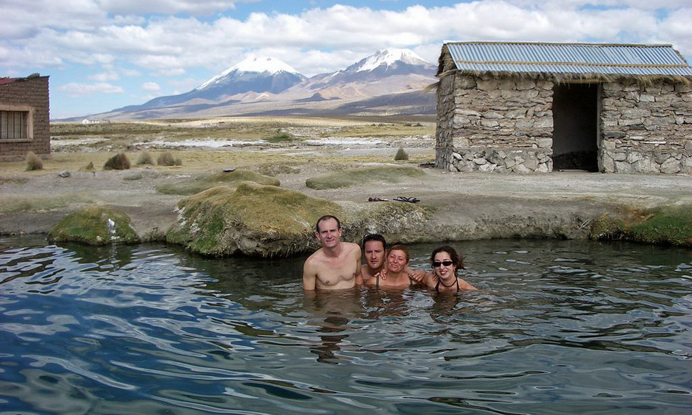 Lagoons in Lauca and Sajama National Parks
