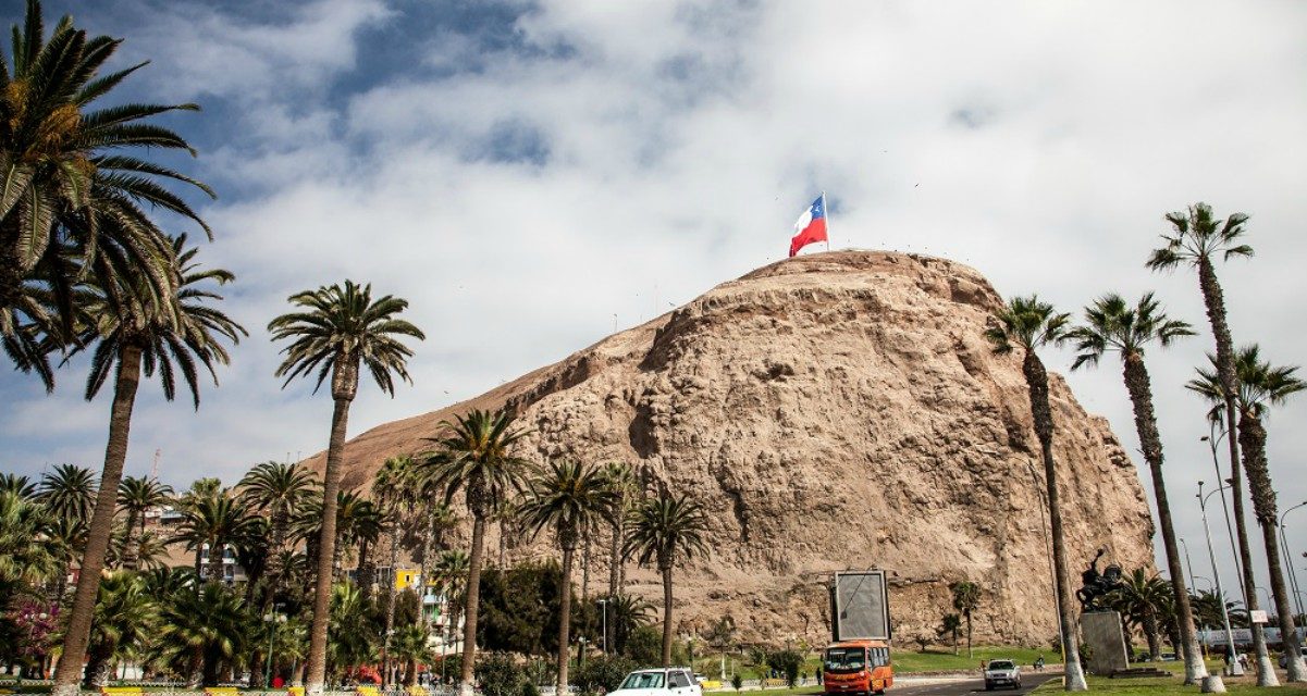 Vias de acceso a Arica